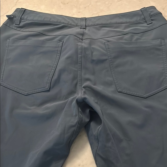 Blue Casual Pants - Picture 2 of 3